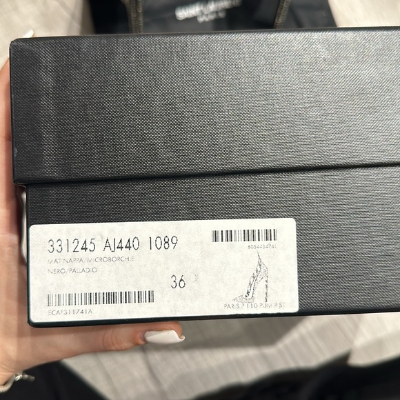 STUDDED YSL HEELS - Picture 4 of 6